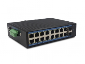 管理型千兆 2光16電工業(yè)級交換機