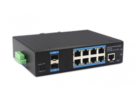 管理型千兆 2光8-M 電工業(yè)級交換機