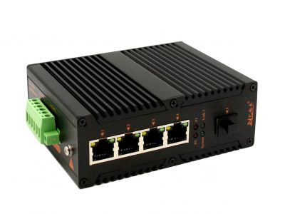 工業級POE（鋁合金） 千兆1光4電