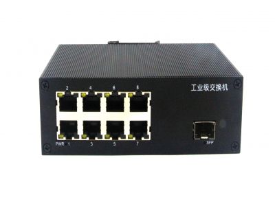 千兆1光8電工業(yè)級以太網(wǎng)交換機